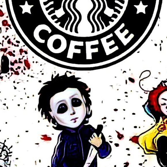 STARBUCKS DESIGNS ON 20 OZ TUMBLERS - Picture 7 of 10